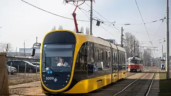 Киев се радва на нови трамваи, лично производство (снимки)