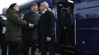 Премиерът Денков пристигна в Киев и изрази подкрепа за Украйна