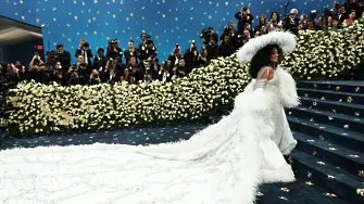 Даяна Рос зашемети публиката на Met Gala с впечатляваща рокля