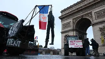 И френските фермери на протест срещу сделката с Меркосур