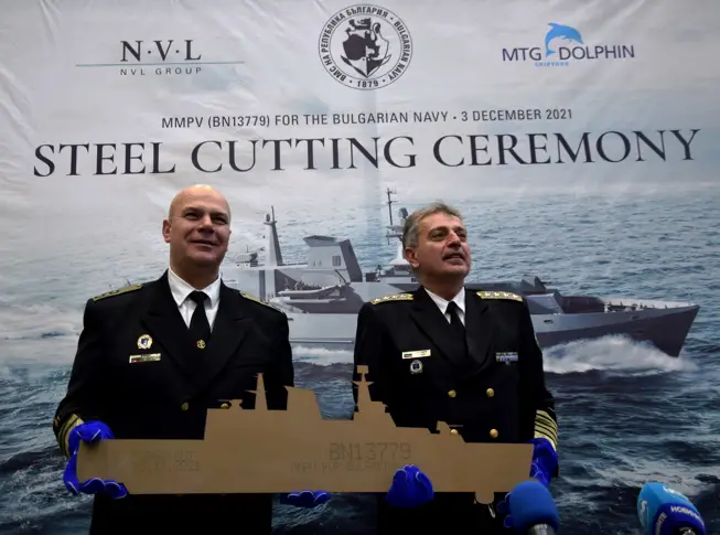 Започва строителството на първия нов кораб на ВМС
