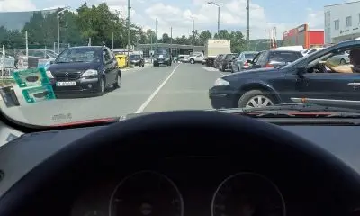 Катастрофа до кръстовището за квартал Стефановци в Габрово