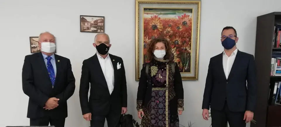 Кметът на Добрич се срещна с дистрикт-гуверньора на Ротари България Илиян Николов
