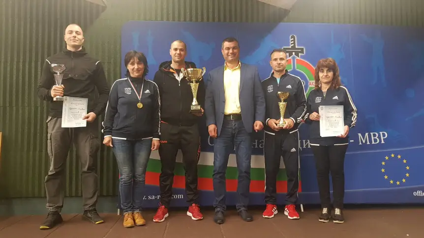 Плевенските полицаи са абсолютни победители в турнира по стрелба с пистолет "Величко Величков"