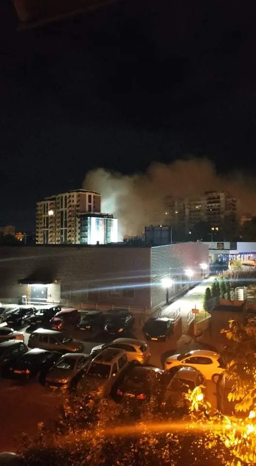 Пожар горя тази нощ в Кючука, запалили са се голяма камара отпадъци