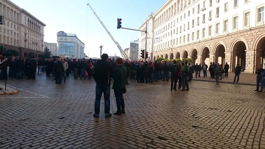 Отново полицейски протест в столицата