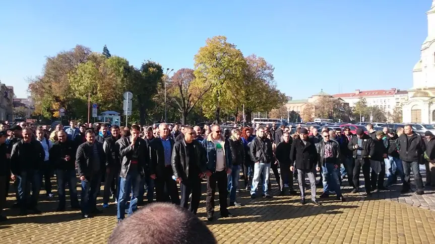 Втори ден на полицейски протести в столицата