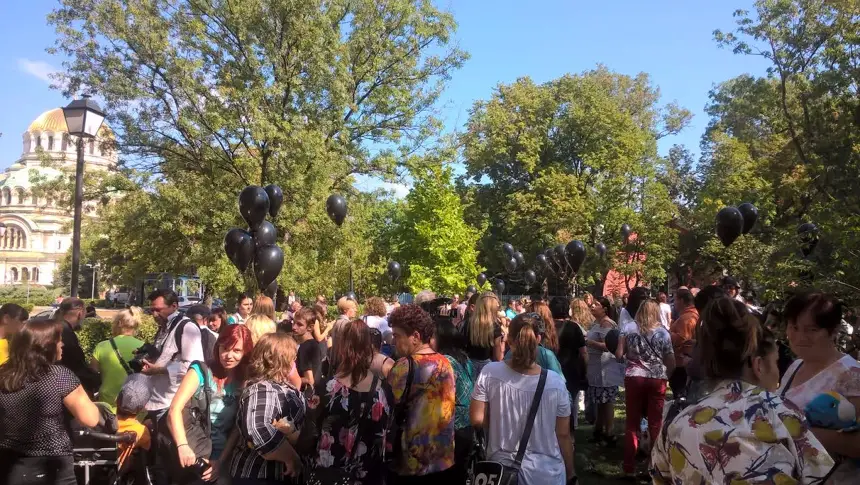 Защо протестираха родителите на децата с увреждания?
