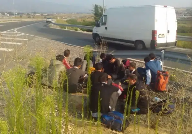 Новините в 09:35 - Наблюдават как се справят Специалните сили с нелегални мигранти