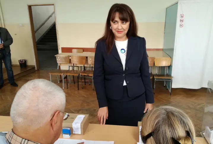 Турманова гласува за по-доброто бъдеще на Бургас