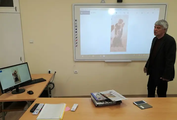 проф. Пламен Павлов за първата онлайн лекция на ВТУ