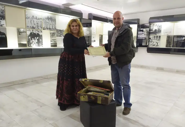 Семейството на Джагаров дари архива на Пеньо Пенев на Дома-музей в Димитровград