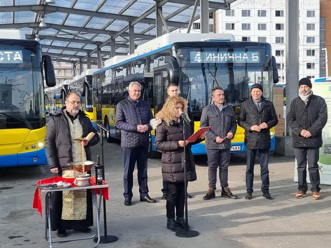 „Тролейбусен транспорт“ – Плевен има вече 100 % подменен машинен парк