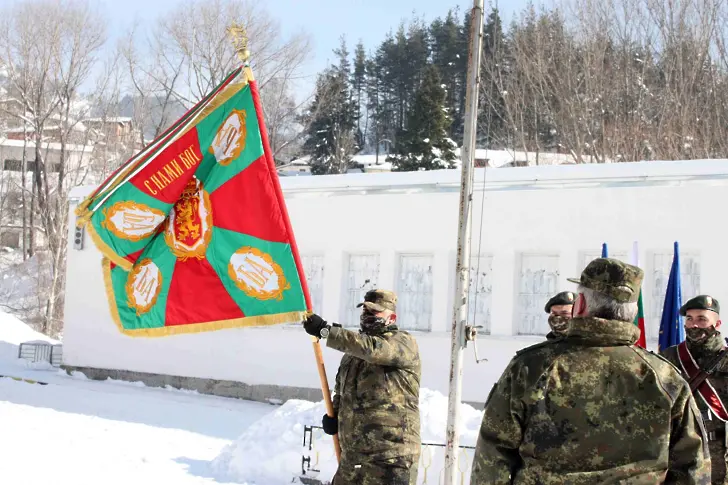 Подполковник Стефан Димов става командир на 101-ви Алпийски полк в Смолян 