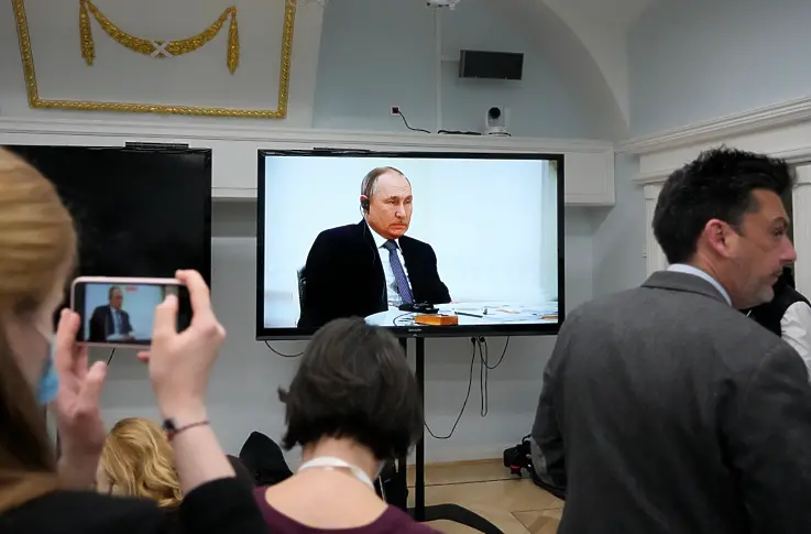 Започна срещата между Путин и Макрон за украинската криза