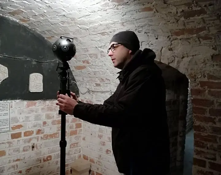 Екип заснема с 360-градусова камера обекти в Русе, свързани с културното наследство от римско време