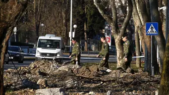 Силна експлозия в Загреб след падане на военен дрон (видео)