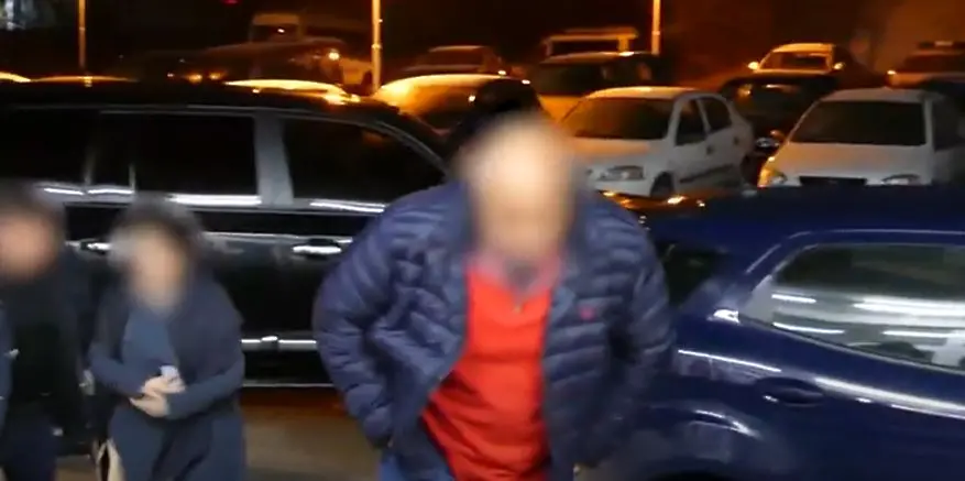 МВР показа как Борисов, Арнаудова и Горанов влизат в полицията (видео)