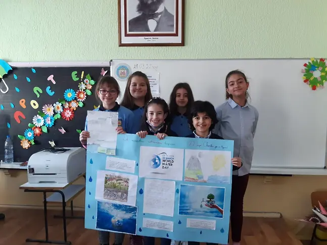 В СУ „Йордан Йовков“ – Русе отбелязаха Световния ден на водата