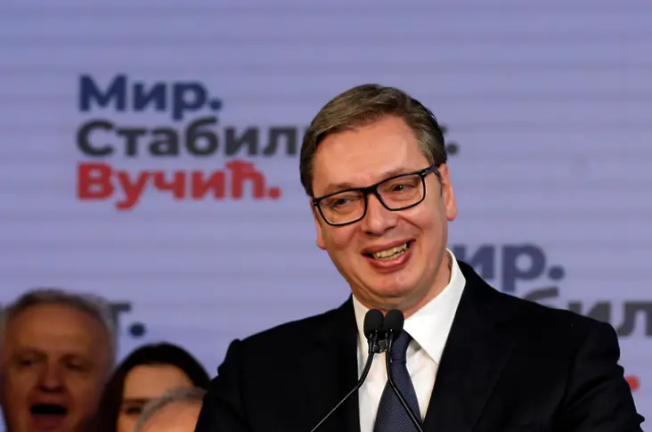 Вучич печели втори президентски мандат в Сърбия