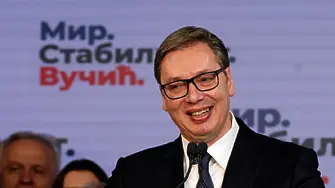 Вучич печели втори президентски мандат в Сърбия