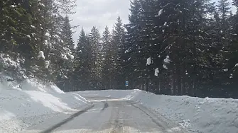 Априлски снеговалеж в Смолянско 