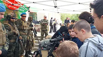Комплексно занятие с показ на военна техника и въоръжение се проведе във Видин         