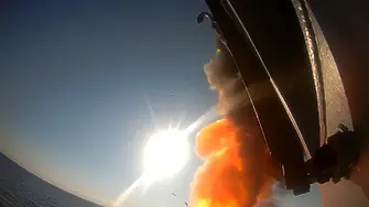 Русия публикува видео на изстрелвания на ракети от Черно море