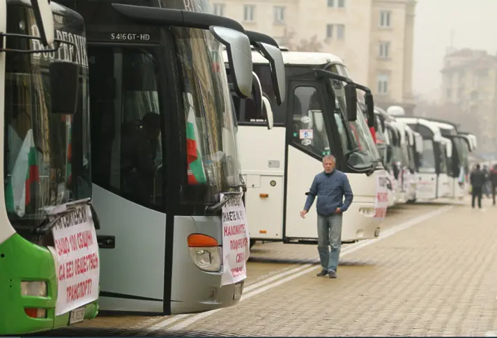 Организация на движението в София заради протеста на превозвачите