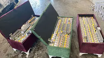 17 410 кутии цигари в мебели хванаха на ГКПП „Капитан Андреево“ 