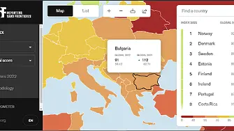 „Репортери без граници“: България се изкачи до 91 място по свобода на медиите