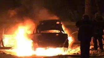 Запалиха автомобил в Русе