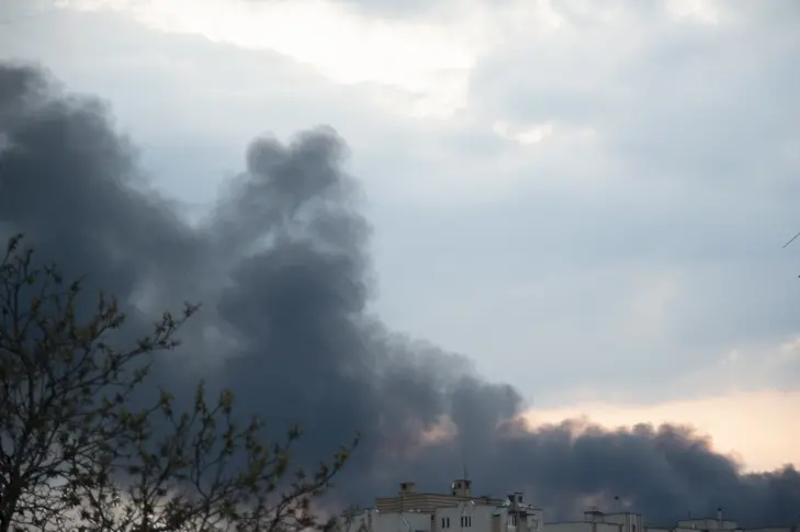 Русия бомбардира Лвов (видео)