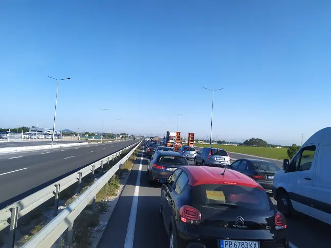 Близо 300 камиона и тирове в Пловдив се включиха в националния протест на превозвачите