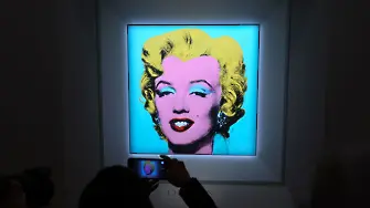 Портрет на Мерилин Монро е продаден на рекордна цена от 195 млн. долара
