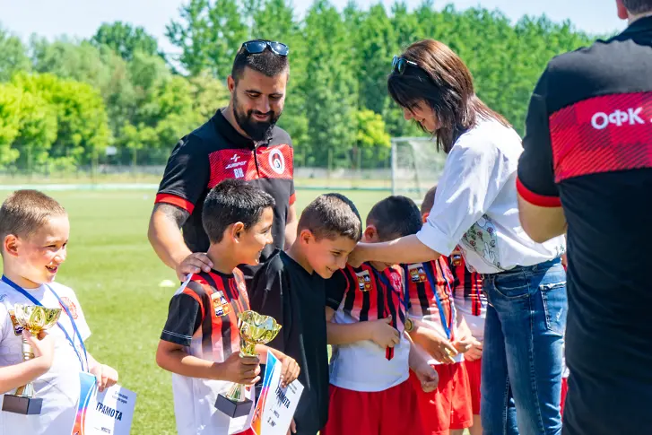 Триумф за детска градина „Мир“ в турнира по футбол между детските градини в Мездра