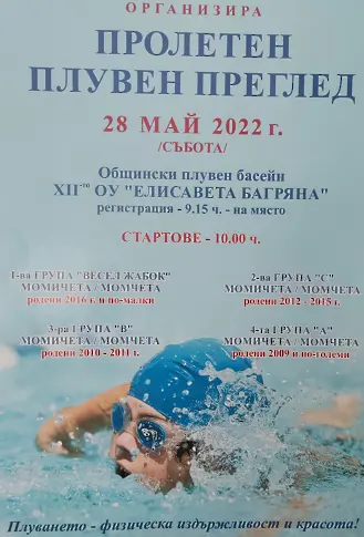 Плувният басейн в Сливен домакинства на пролетен турнир