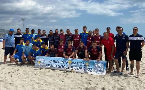 Плажен футбол: МФК Спартак безапелационен на международния турнир във Варна