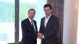 Петков: Взаимното доверие и отличното сътрудничество с Израел ще продължат и в нови области