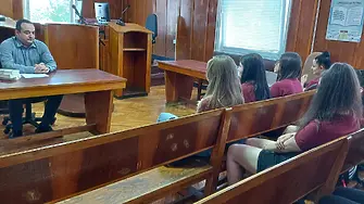 Съдия Калин Иванов от РС- Монтана  изнесе пред ученици лекция за хулиганските прояви и детското насилие