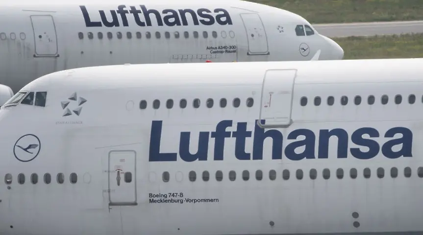 „Lufthansa“отменя около 900 полета поради недостиг на персонал
