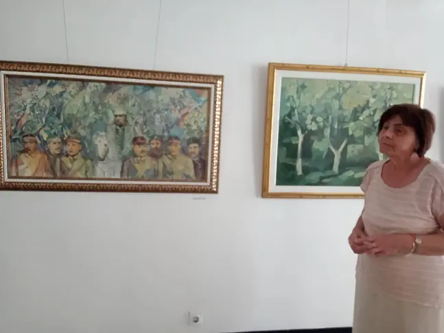 Изложба в памет на художника Станчо Станчев е подредена в малката зала на „Борисова“ 6 