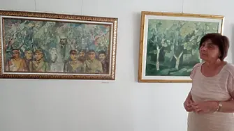 Изложба в памет на художника Станчо Станчев е подредена в малката зала на „Борисова“ 6 