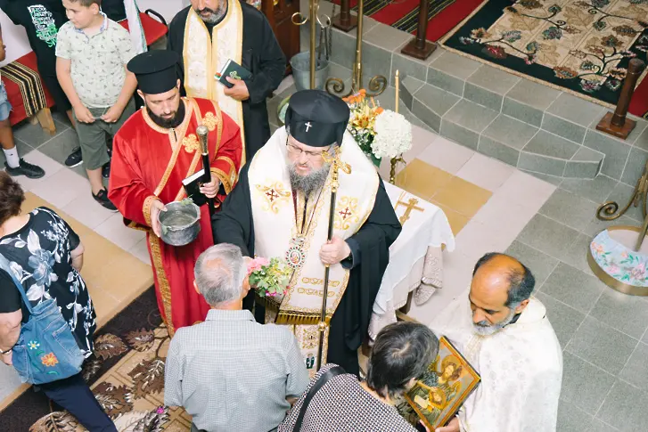 Врачанският митрополит Григорий отслужи архиерейски водосвет в Брусен