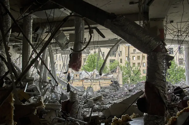 Експлозии са чути в Киев (снимки и видео)