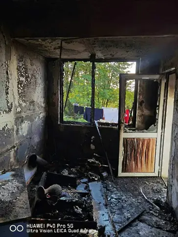 Пожар унищожи дома на млади родители с дете на година и 5 месеца