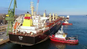 Корабът „Рожен“ отплава от Черноморск