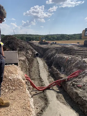 Диспечерски център, с. Стамболийски, канал в строителство