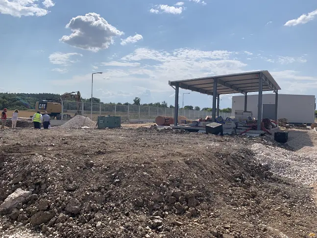 Диспечерски център, с. Стамболийски, недовършен канал към центъра