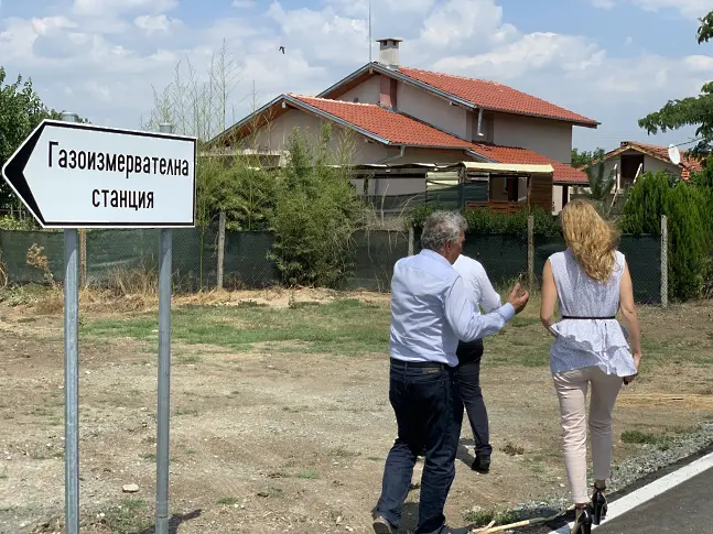 Снимки от интерконектора с Гърция